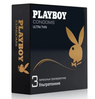 Купить playboy (плейбой) презервативы ультратонкие 3шт в Богородске