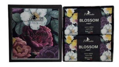Купить florinda (флоринда) набор мыло туалетное твердое черные цветы, 200г 2шт в Богородске