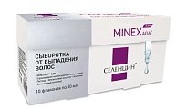 Купить селенцин minexaga, сыворотка от выпадения волос, флакон 10мл, 10 шт в Богородске