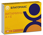 Купить благомакс витамины а и е, капсулы 30шт бад в Богородске