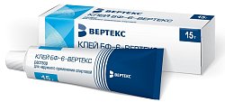 Купить клей бф-6-вертекс, раствор для наружного применения спиртовой, 15г в Богородске