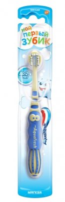 Купить аквафреш (aquafresh) зубная щетка aquafresh мой первый зубик для детей от 0-2 лет, 1 шт в Богородске