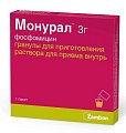 Купить монурал, гранулы для приготовления раствора для приема внутрь 3г, 1 шт в Богородске