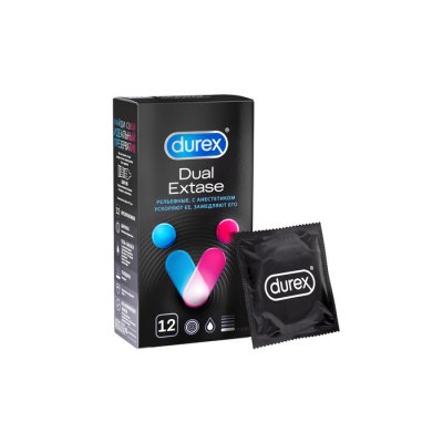 Купить дюрекс презервативы dual extase emoji №12 в Богородске