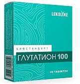 Купить леколайк биостандарт глутатион 100, таблетки 40шт бад в Богородске