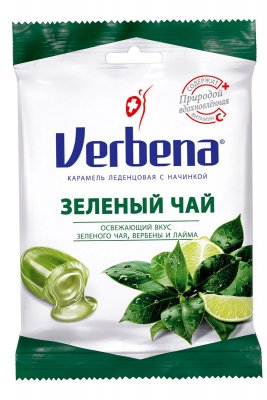 Купить вербена карамель леденц. с начинк. зелен.чай 60г (i.d.c. holding, словакия) в Богородске