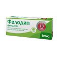 Купить фелодип, таблетки, покрытые оболочкой 10мг, 30 шт в Богородске