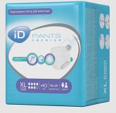 Купить айди (id) pants premium подгузники-трусы для взрослых размер xl 10шт в Богородске