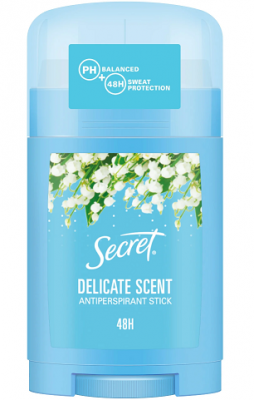 Купить секрет (secret) антиперспирант твердый delicate scent, 40мл в Богородске
