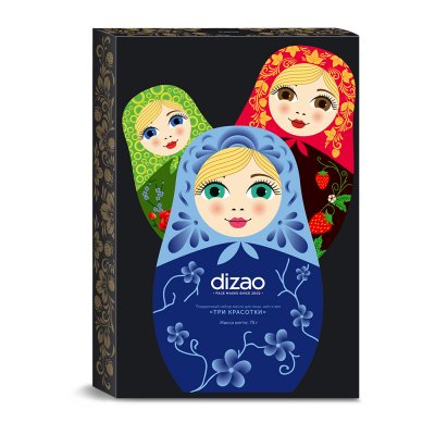 Купить дизао (dizao) подарочный набор масок для лица, шеи и век "три красотки" в Богородске