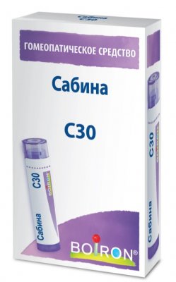 Купить сабина с30, гомеопатические монокомп препарат растит происхожд, гранулы гомеопатические 4 гр в Богородске