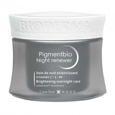 Купить bioderma pigmentbio (биодерма) крем для лица ночной осветляющий и восстанавливающий, 50мл в Богородске