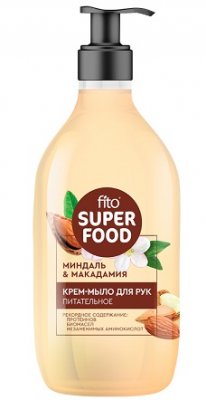Купить фитокосметик fito superfood крем-мыло для рук жидкое питательное, 520мл в Богородске