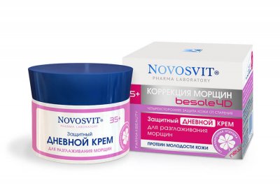 Купить novosvit (новосвит) крем дневной для разглаживания морщин защитный, 50мл в Богородске