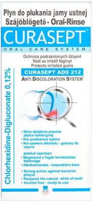 Купить курасепт (curasept) ополаскиватель хлоргексидин 0,12% 200мл ads 212 в Богородске