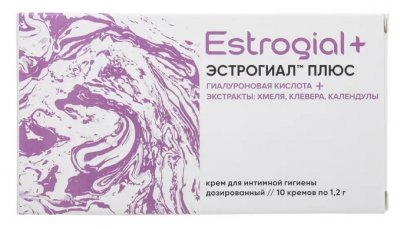 Купить эстрогиал плюс, крем для интимной гигиены дозированный, 10 шт в Богородске