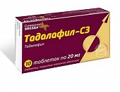Купить тадалафил-сз, таблетки, покрытые пленочной оболочкой 20мг, 10 шт в Богородске