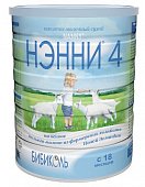 Купить нэнни 4 смесь на основе натурального козьего молока с пребиотиками с 18 месяцев, 800г в Богородске