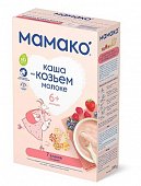 Купить мамако каша 7 злаков с ягодами на козьем молоке с 6 месяцев, 200г в Богородске