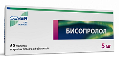 Купить бисопролол, таблетки, покрытые пленочной оболочкой 5мг, 50 шт в Богородске