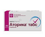 Купить аторика, таблетки, покрытые пленочной оболочкой 60мг, 28шт в Богородске