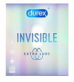 Купить durex (дюрекс) презервативы invisible extra lube, 3шт в Богородске