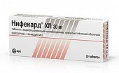Купить нифекард xl, таблетки с пролонгированным высвобождением, покрытые пленочной оболочкой 30мг, 30 шт в Богородске