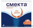 Купить смекта, порошок для приготовления суспензии для приема внутрь, апельсиновый 3г, пакетики 20 шт в Богородске