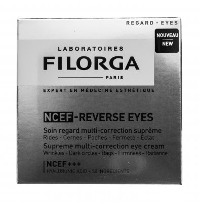 Купить филорга nctf-реверс айз (filorga nctf-reverse eyes) крем для контура вокруг глаз интенсив мультикорректирующий 15мл в Богородске