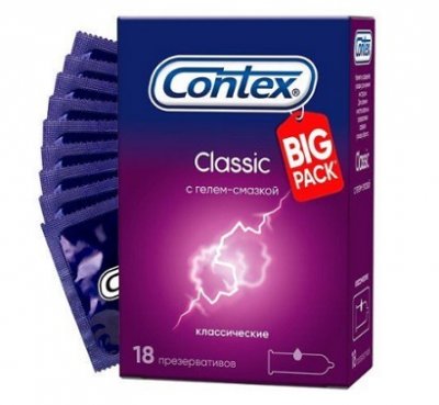Купить contex (контекс) презервативы classic 18шт в Богородске