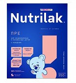 Купить нутрилак (nutrilak) премиум пре молочная смесь для недоношенных и маловесных детей, 350г в Богородске