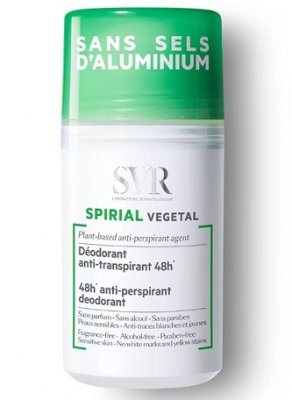 Купить svr spirial roll-on (свр) дезодорант-антиперспирант растительный, 50мл в Богородске