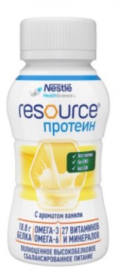 Купить resource protein (ресурс) смесь с высоким содержанием белка со вкусом ванили, 200мл в Богородске
