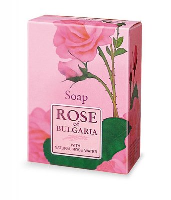 Купить rose of bulgaria (роза болгарии) мыло натуральное косметическое с частичками лепестков роз, 100г в Богородске