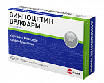 Купить винпоцетин велфарм, таблетки 5мг, 50 шт в Богородске