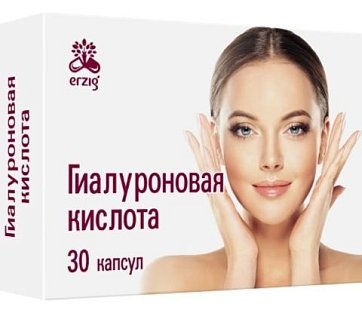 Гиалуроновая кислота, капсулы 0,28г, 30 шт БАД
