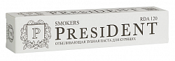 ПрезиДЕНТ (PresiDENT) smokers зубная паста 75 г