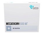 Купить месалазин, таблетки кишечнорастворимые, покрытые оболочкой 500мг, 100 шт в Богородске