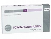 Купить розувастатин-алиум, таблетки, покрытые пленочной оболочкой 5мг, 30 шт в Богородске