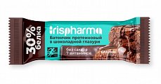 Купить ирисфарма (irispharma) батончик протеиновый 30% брауни в шоколадной глазури, 40г бад в Богородске