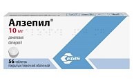 Купить алзепил, таблетки, покрытые пленочной оболочкой 10мг, 56 шт в Богородске