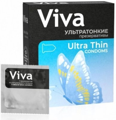 Купить презервативы вива ультратонк. №3 в Богородске