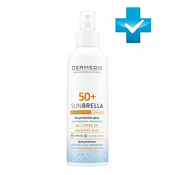 Dermedic Sunbrella (Дермедик) Солнцезащитное молочко-спрей SPF 50 150 мл