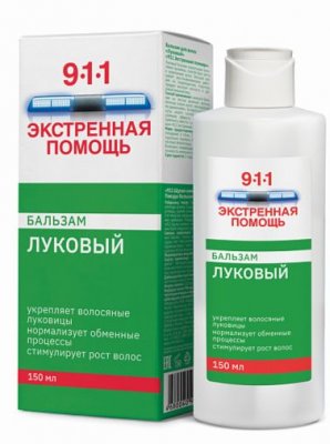 Купить 911 луковый бальзам для волос от выпадения и облысения, 150мл в Богородске