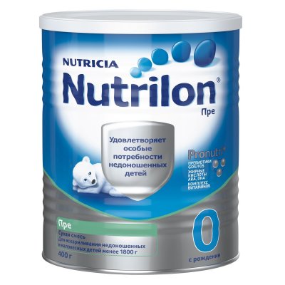 Купить нутрилон (nutrilon) пре 0 молочная смесь с рождения, 400г в Богородске