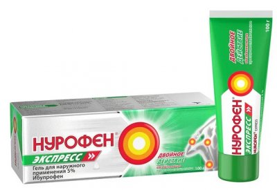 Купить нурофен экспресс, гель для наружного применения 5%, 100г туба в Богородске