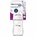 Mammelan (Маммелан) бутылочка для кормления с широким горлом антиколиковая с 1 месяца, 240мл