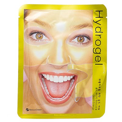 Купить биугрин (beauugreen) маска для лица гидрогелевая коллоидное золото, 1 шт в Богородске