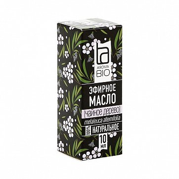 Масло эфирное Чайного дерева AromaBio (АромаБио), 10мл