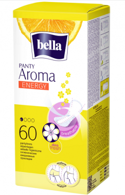 Купить bella (белла) прокладки panty aroma energy 60 шт в Богородске